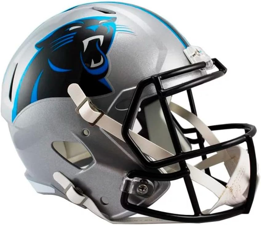 Speed-Mini-Helm NFL: Carolina Panthers, Carolina Panthers Einheitsgrösse Team-Farbe