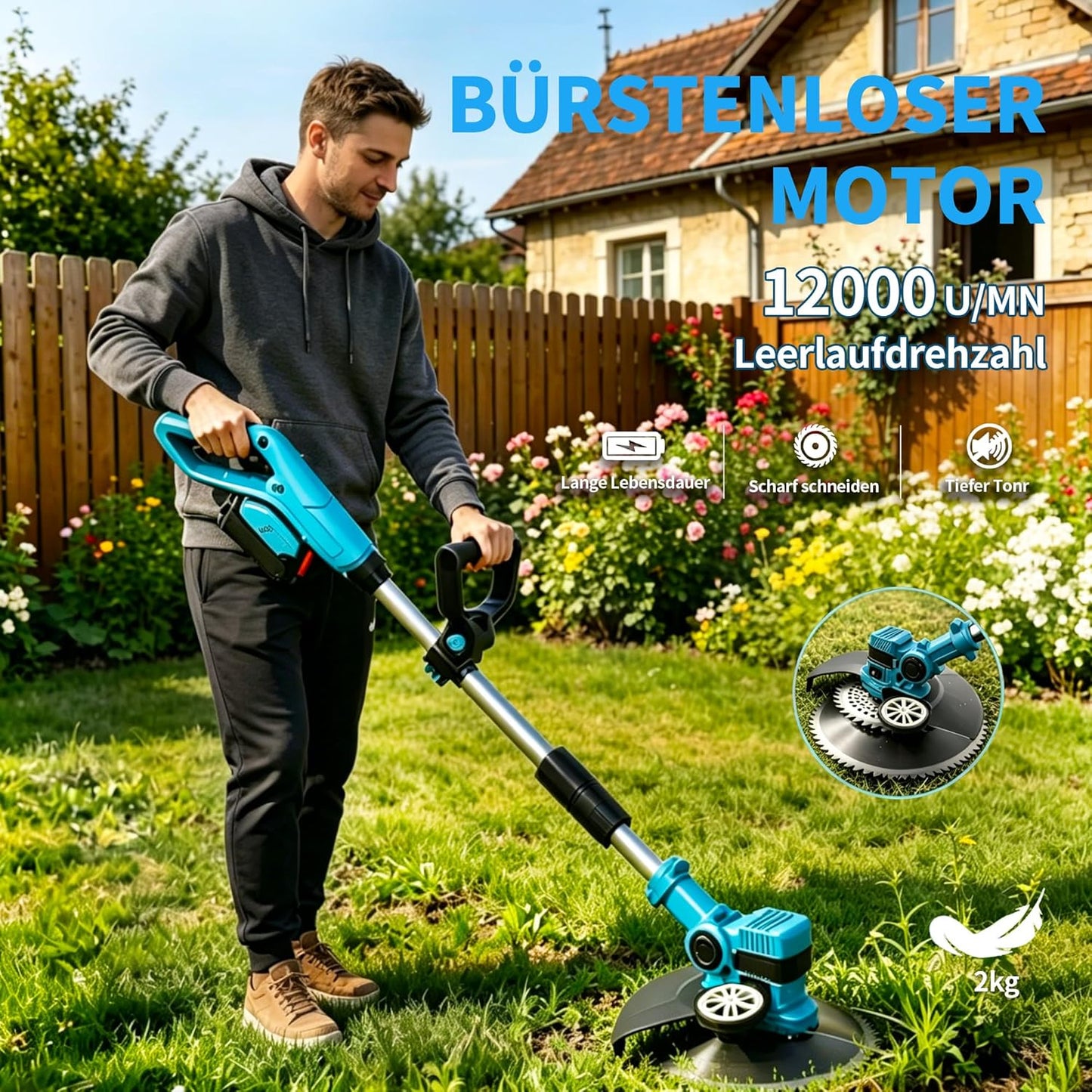 Akku Rasentrimmer