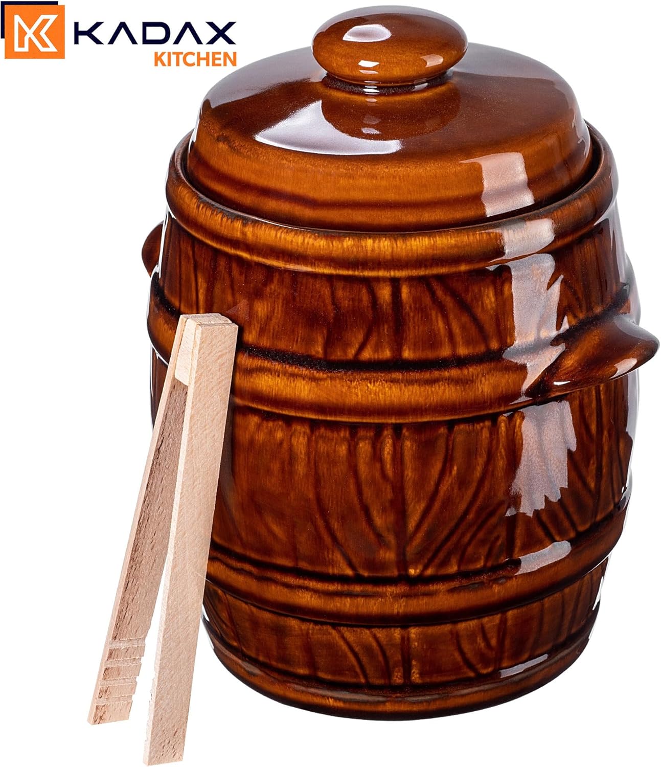 Gärtopf mit Deckel, 5l