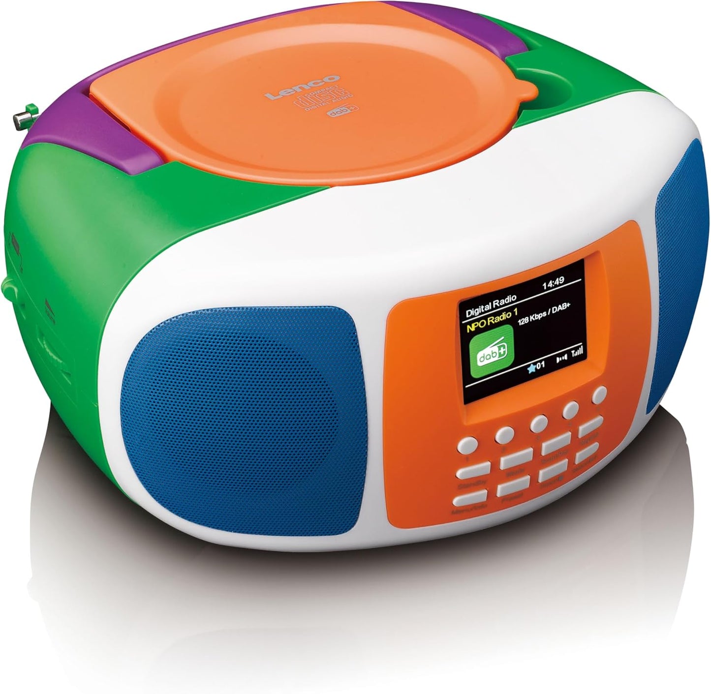 Tragbares Kinder-Radio mit CD-Player & Bluetooth