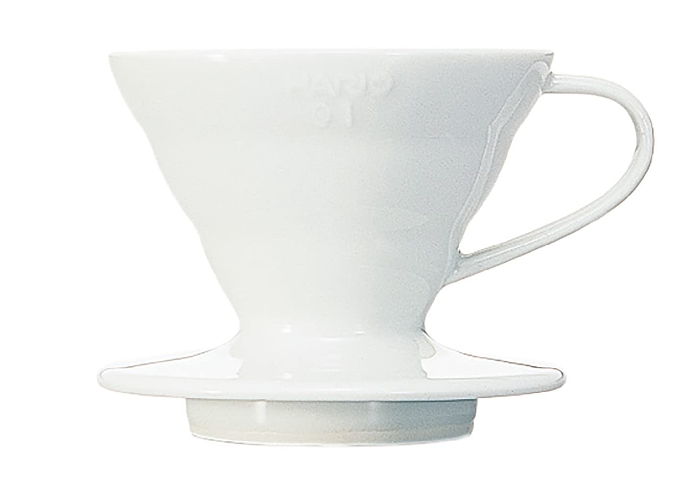 V60 Keramik-Kaffeemaschine mit Ausgiesser, Farblos 1-2 cups Keramik