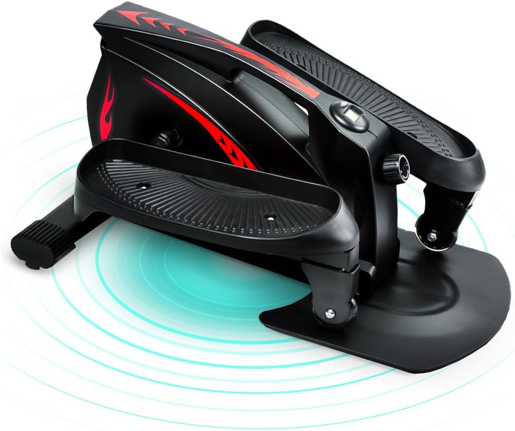 Tragbarer Heimtrainer-Stepper für Rehabilitation, EKA MANUAL SCHWARZ