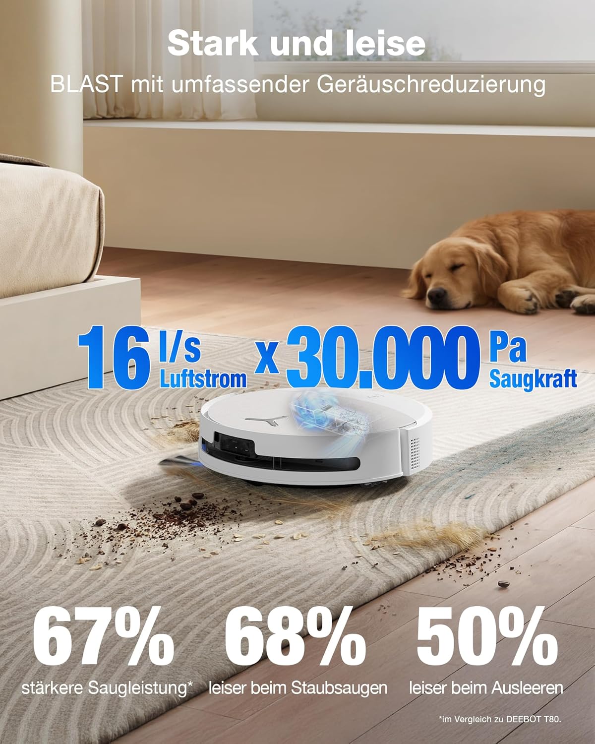 Deebot T90 Omni Saugroboter mit Wischfunktion