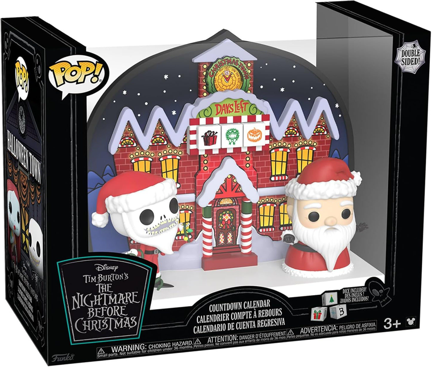 Countdown Calendar: Nightmare Before Christmas Figuren-Set