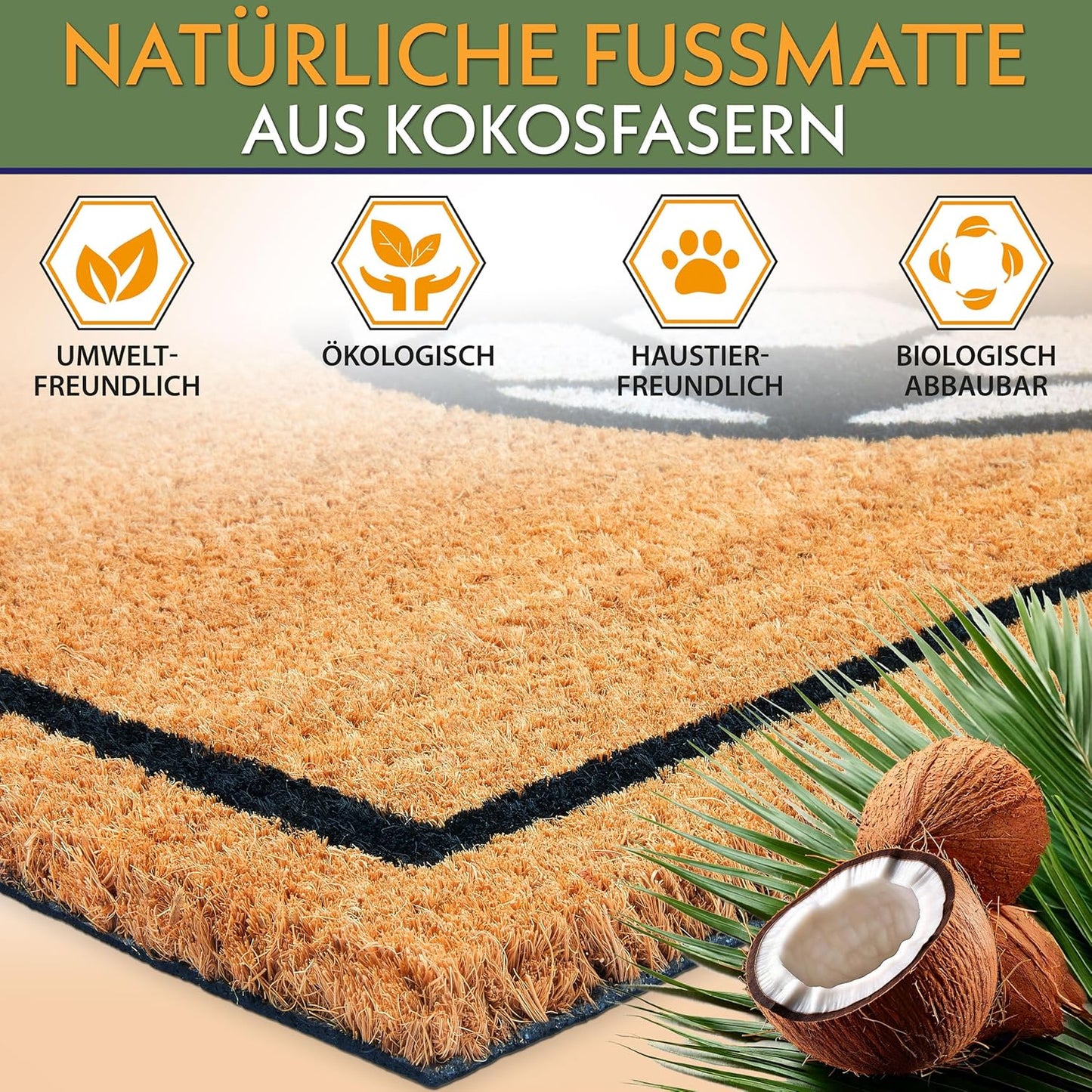 Antirutsch Fussmatte, Fussball
