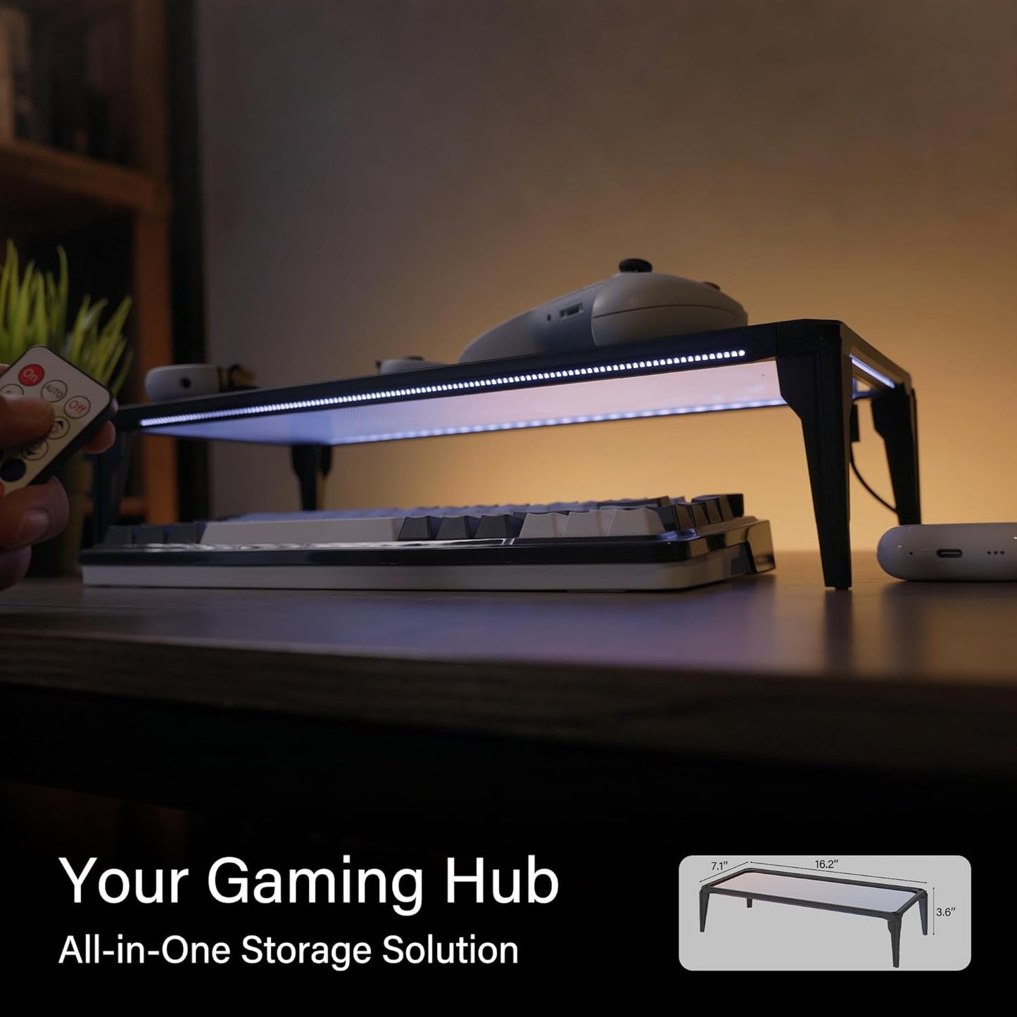RGB Gaming Desktop-Ständer, DS001-DM-DE