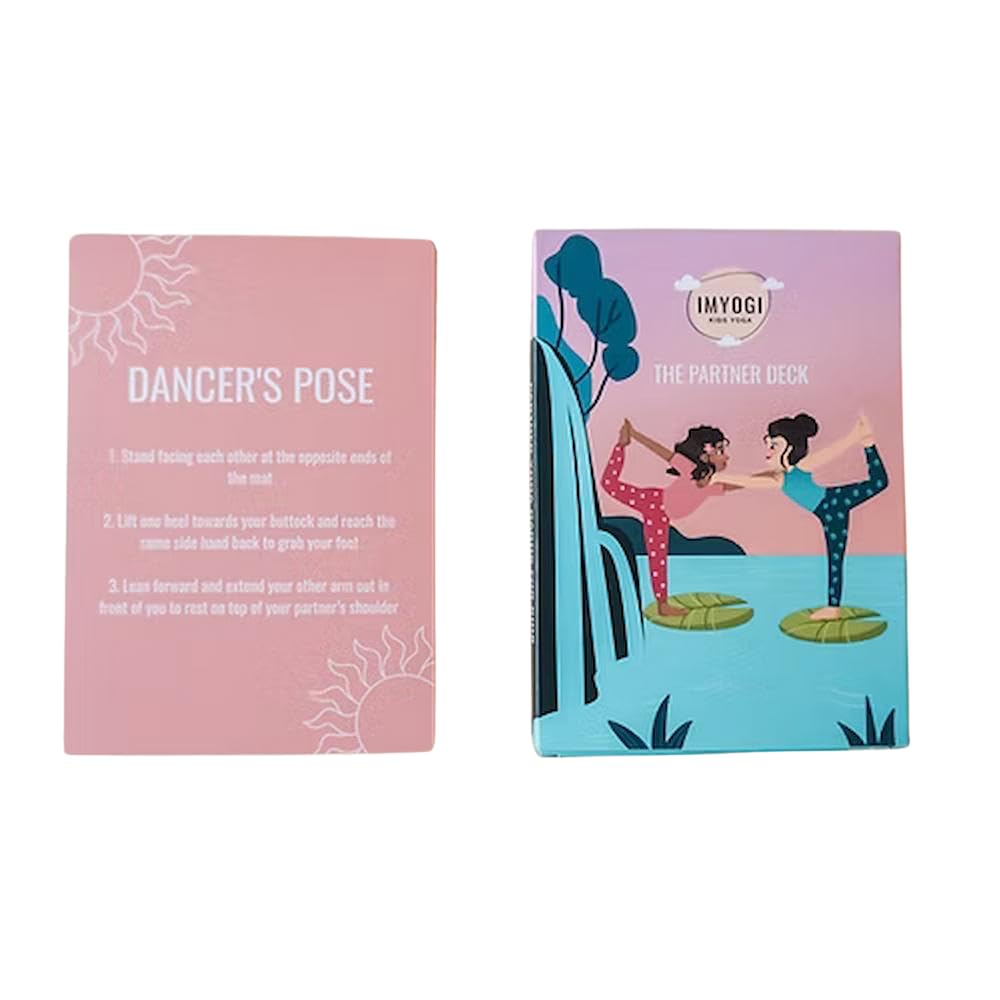 Partner Yoga Karten für Kinder