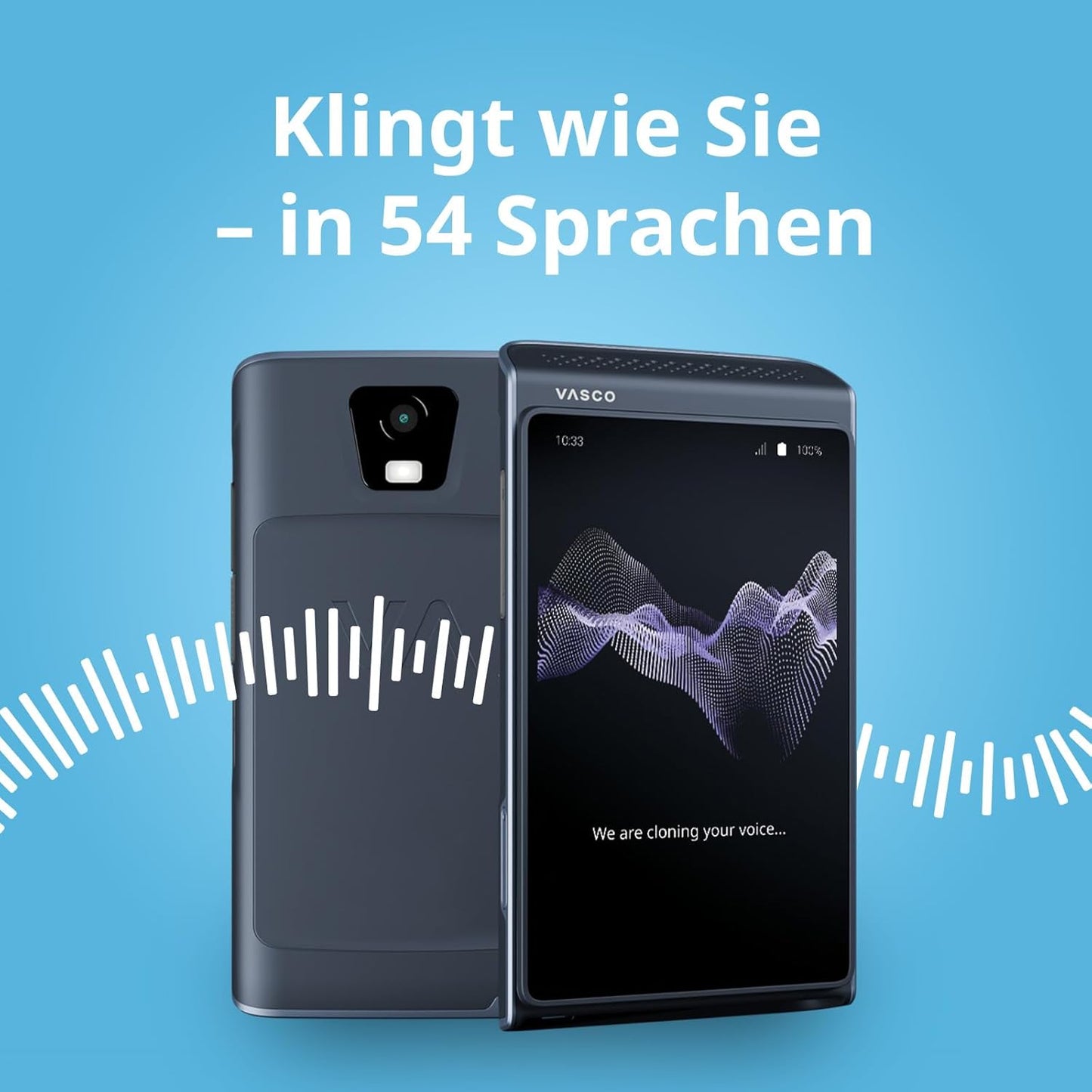 Translator Q1 mit Voice Cloning und Fotoübersetzer, Mystic Plum