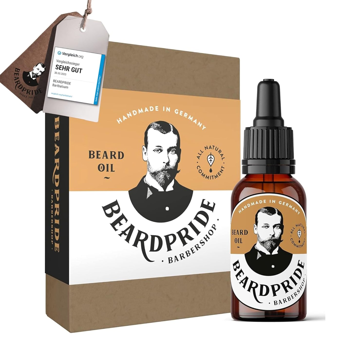 Barbershop Bartöl für Männer, Barbershop 30 ml (1er Pack)