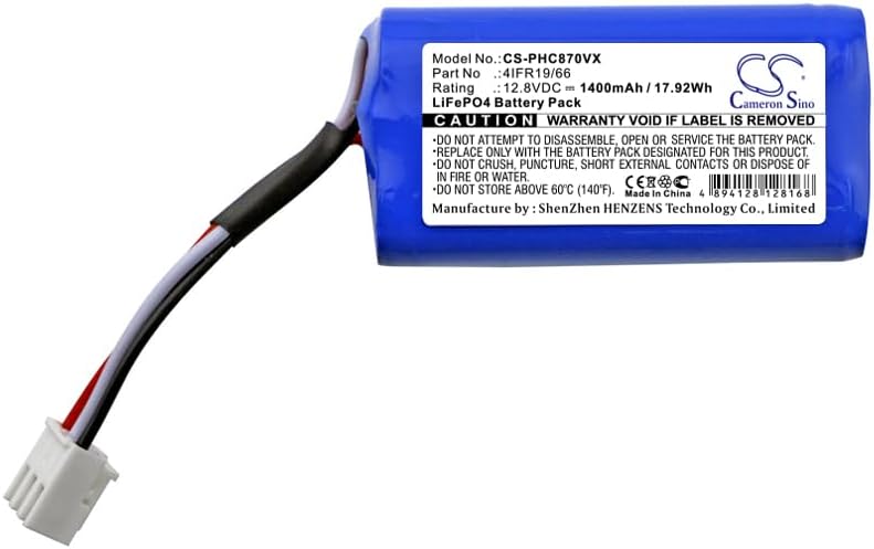Ersatzakku 1400mAh für Philips & Severin Staubsauger