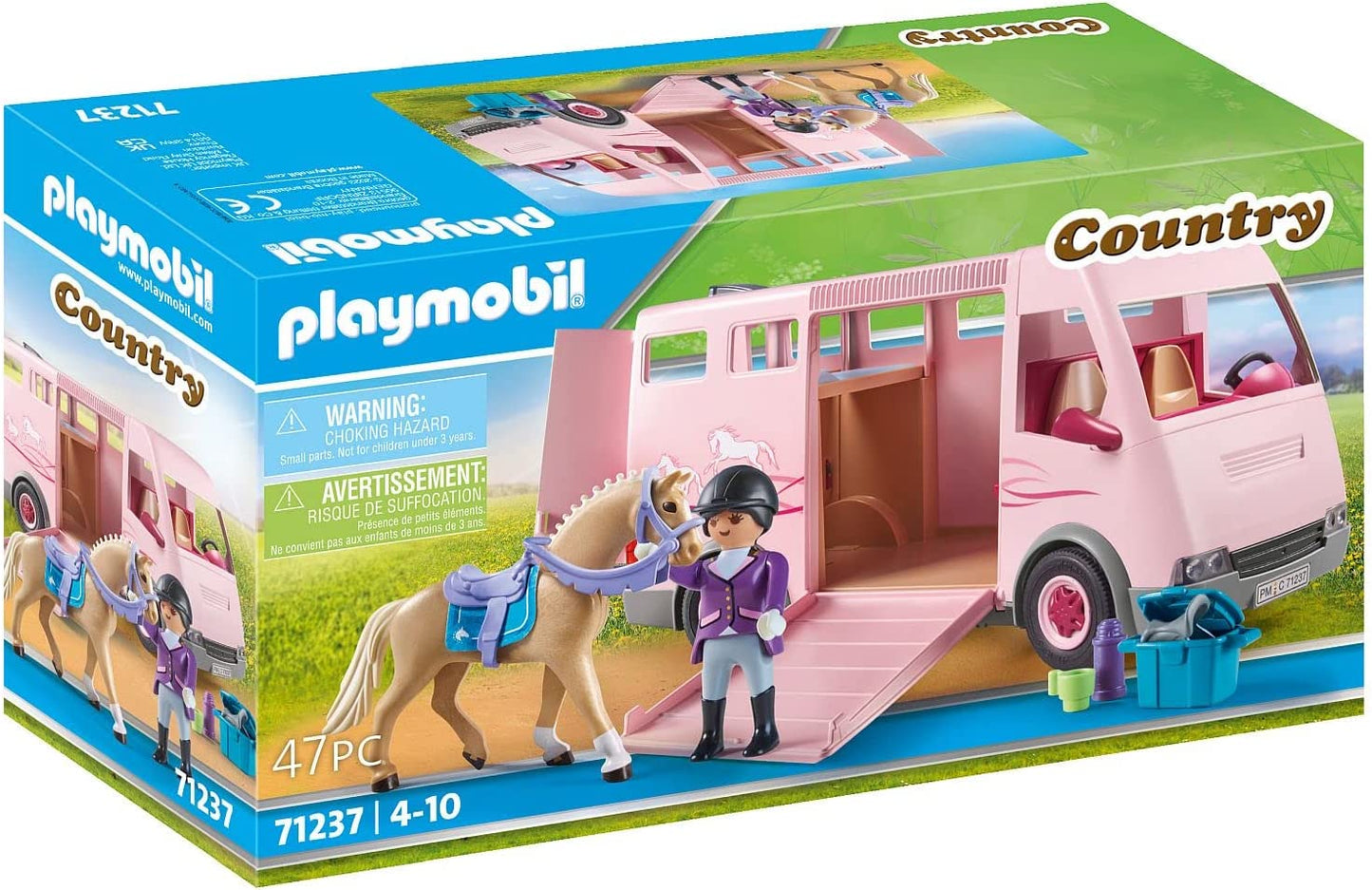71237 Pferdetransporter, Konstruktionsspielzeug