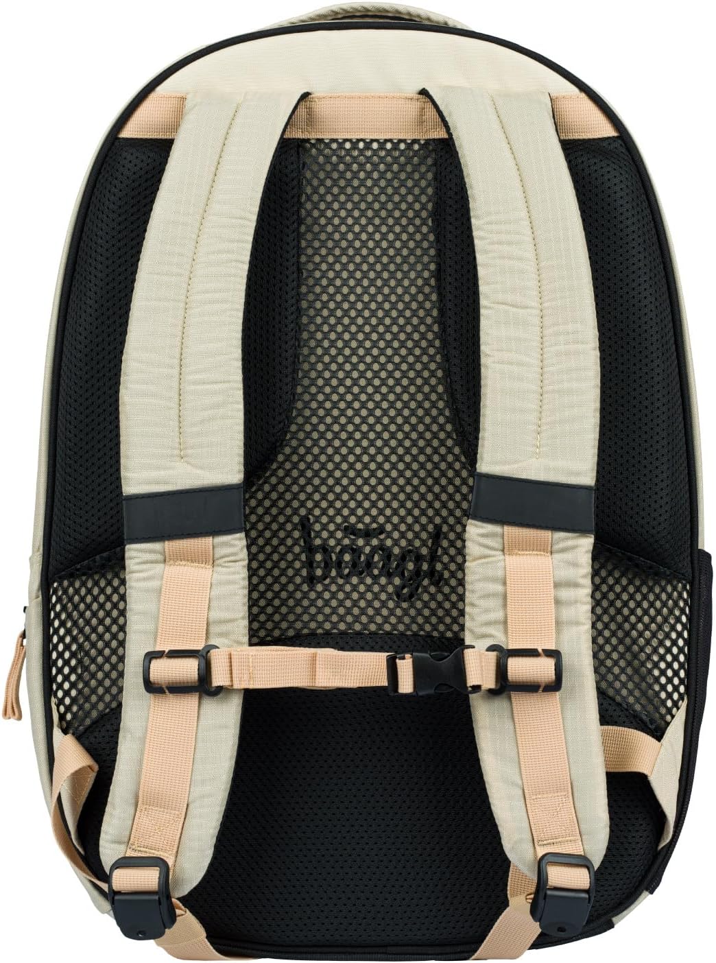 3-teiliges Schulrucksack-Set, Beige