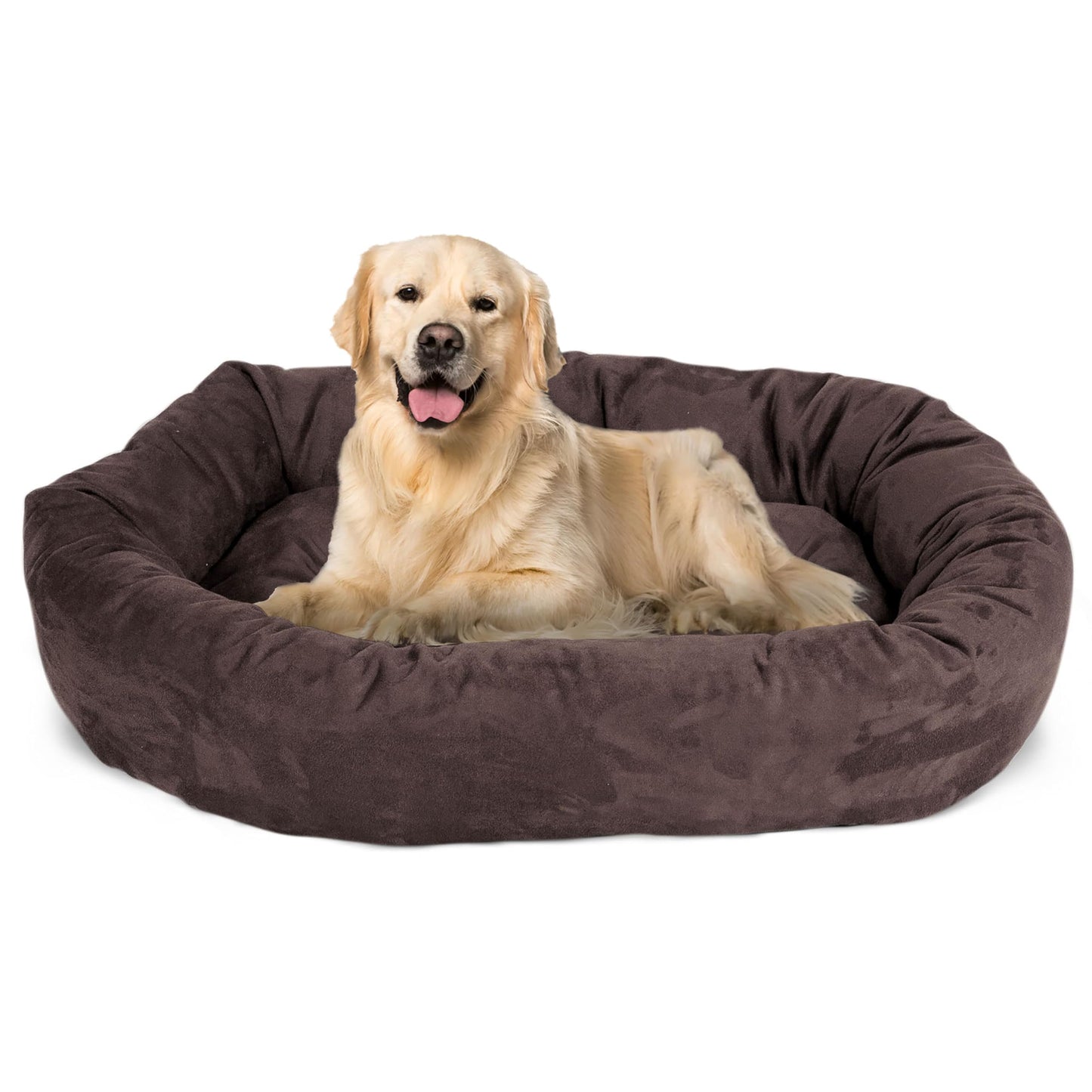 Hundebett, Schokoladenbraun L 102 x B 74 x H 23 cm