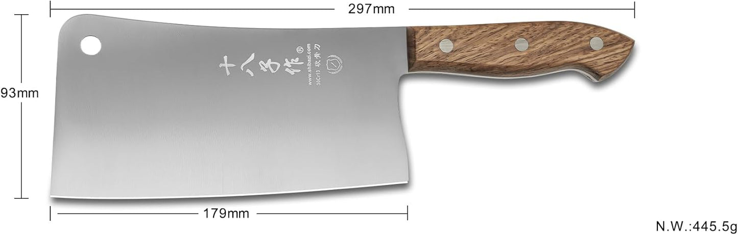 Chinesisches Metzgermesser SL2124-A, 7" Metzgermesser