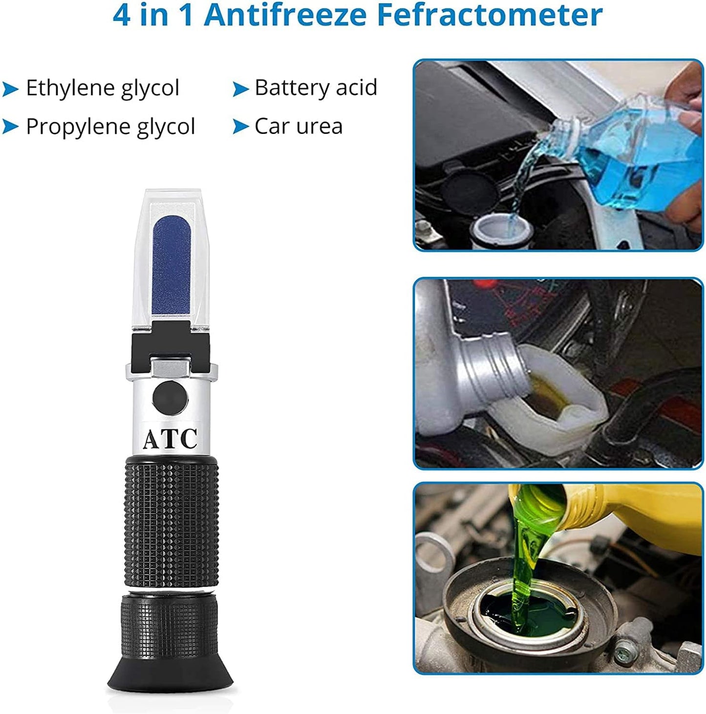 Frostschutz Handrefraktometer für Kühlmittel und AdBlue