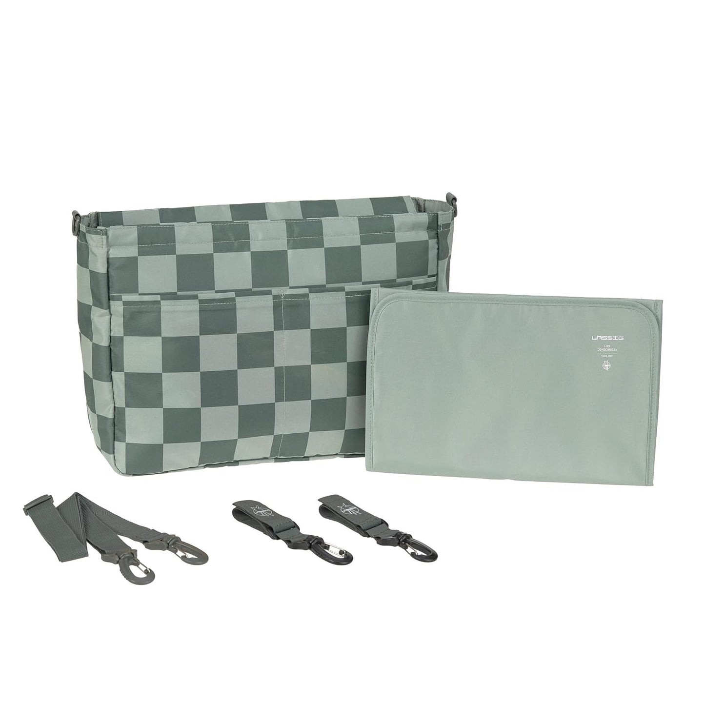 Kinderwagenorganizer, Olive