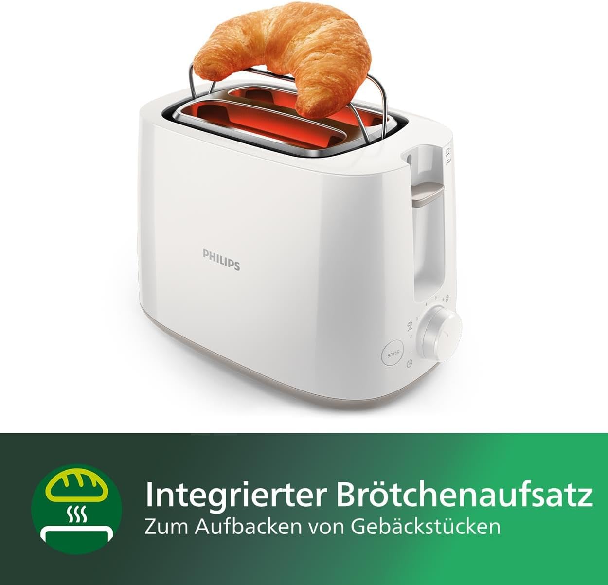 HD2581/00 Toaster, Toaster Weiss