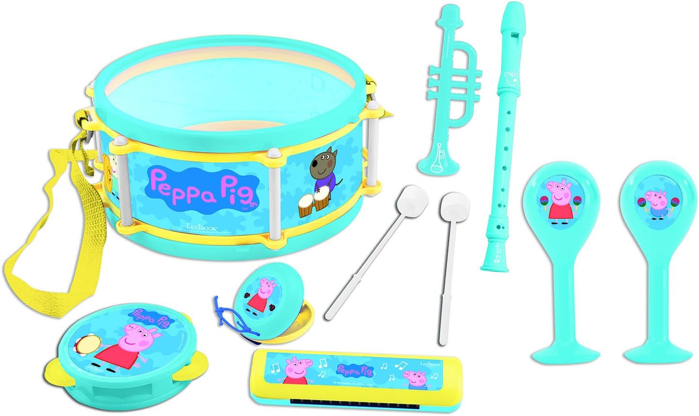 Peppa Wuz Musikset - 7 Teilig, Peppa Pig