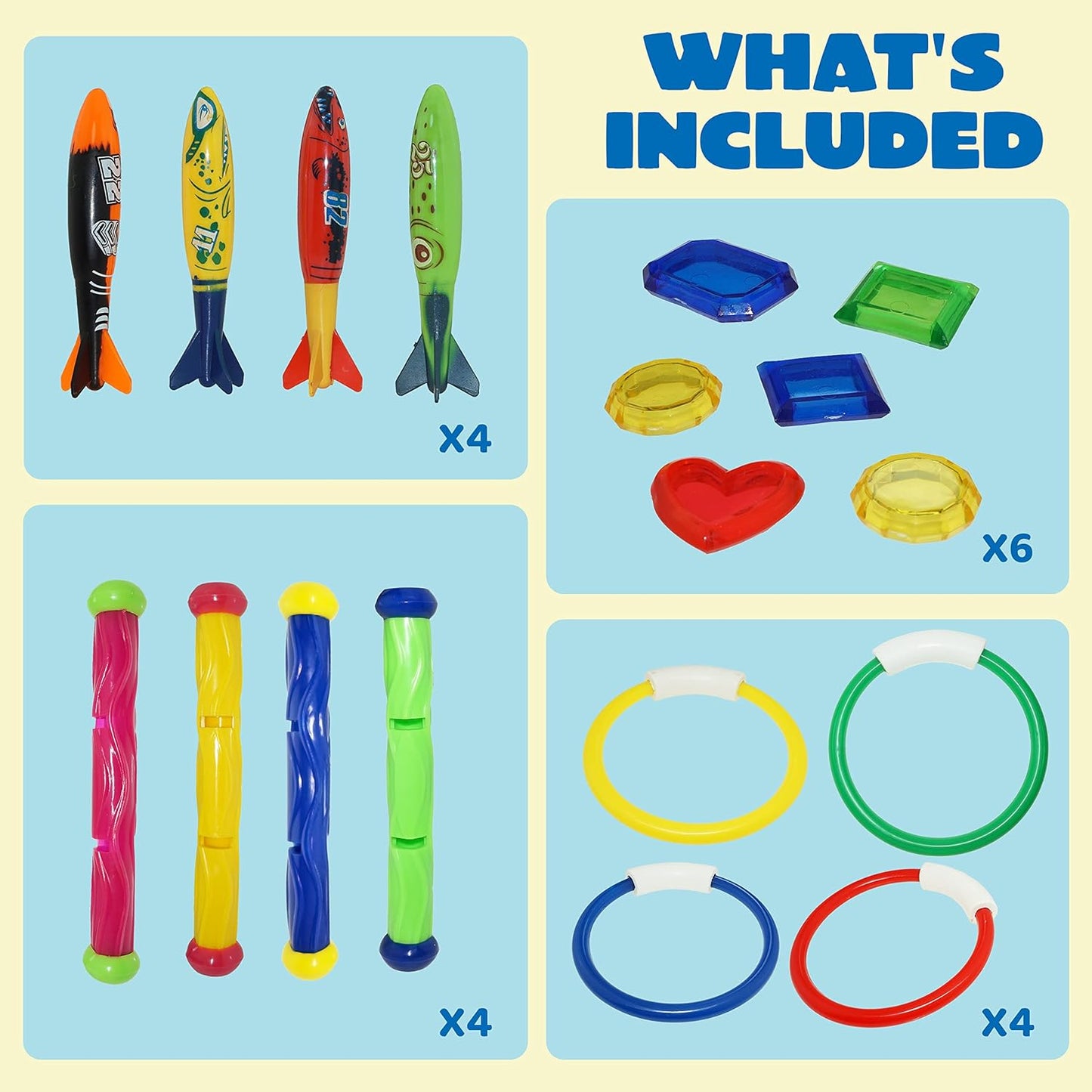 Tauchspielzeug-Set