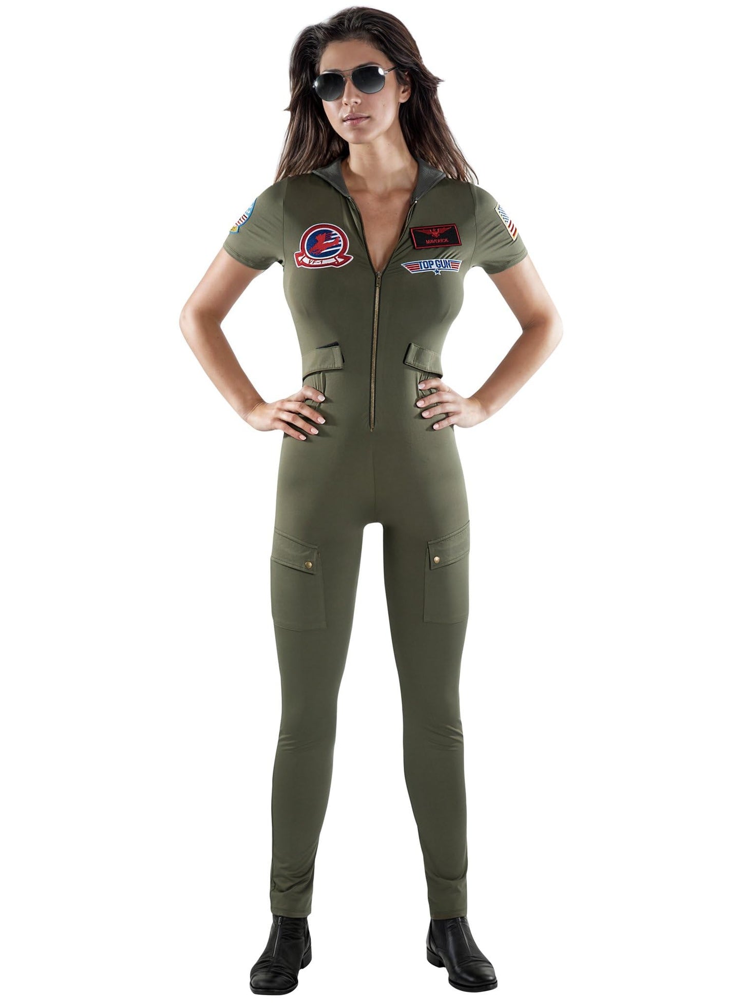 Top Gun Catsuit für Damen, Catsuit M