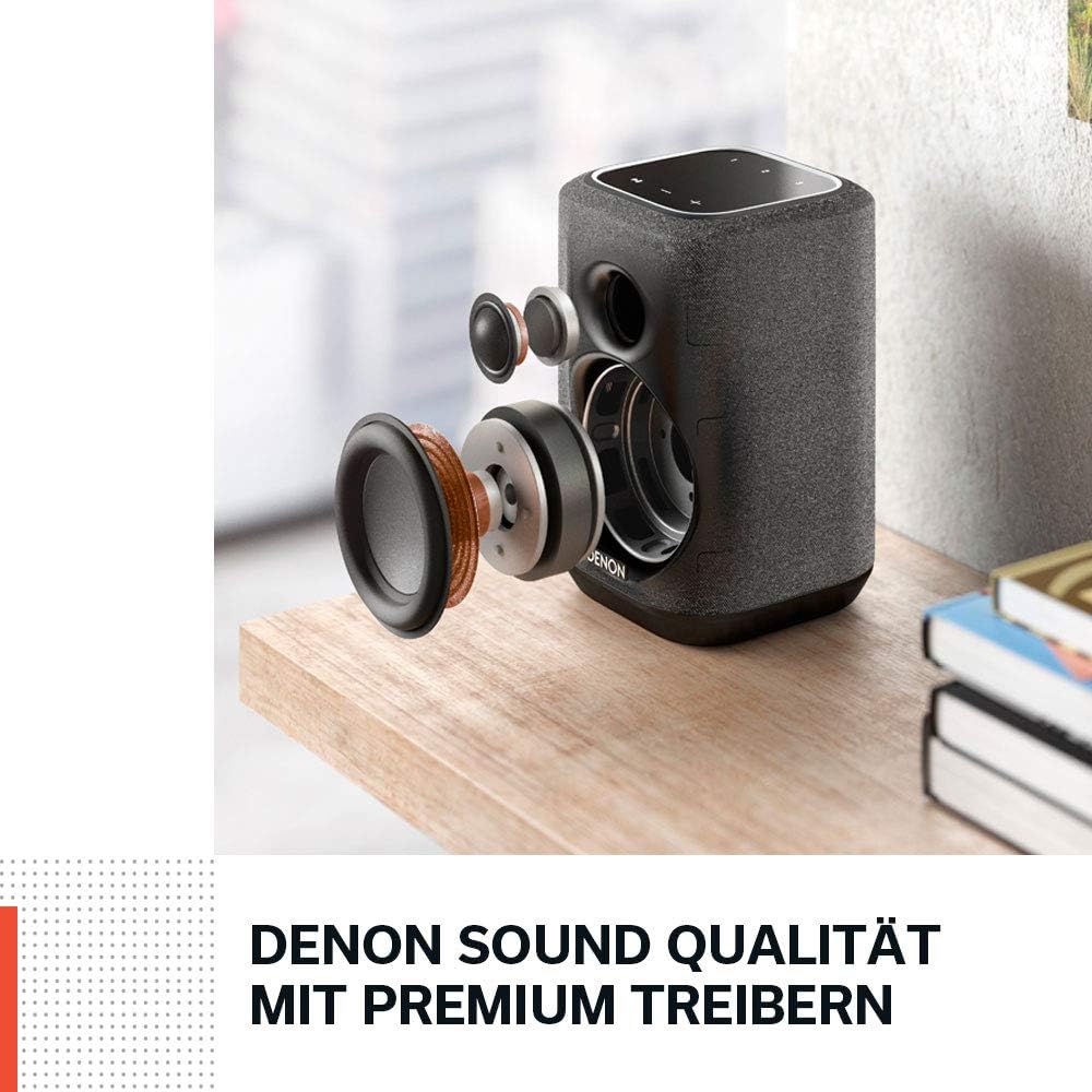 Home 150 Multiroom-Lautsprecher mit Alexa, Mit Alexa, Schwarz