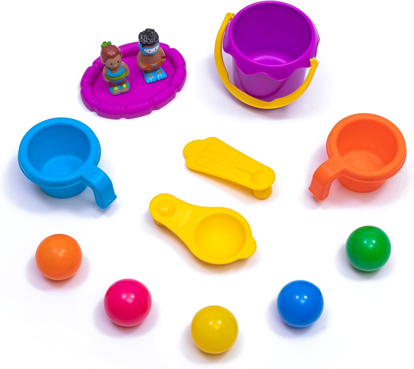 Spiral Slide Wasserspieltisch mit 13-teiligem Zubehörset