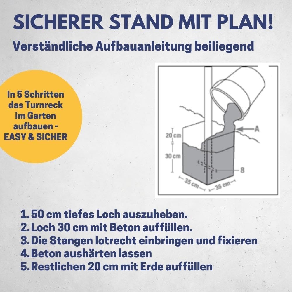 Turnreck, Einzel - 118 Cm