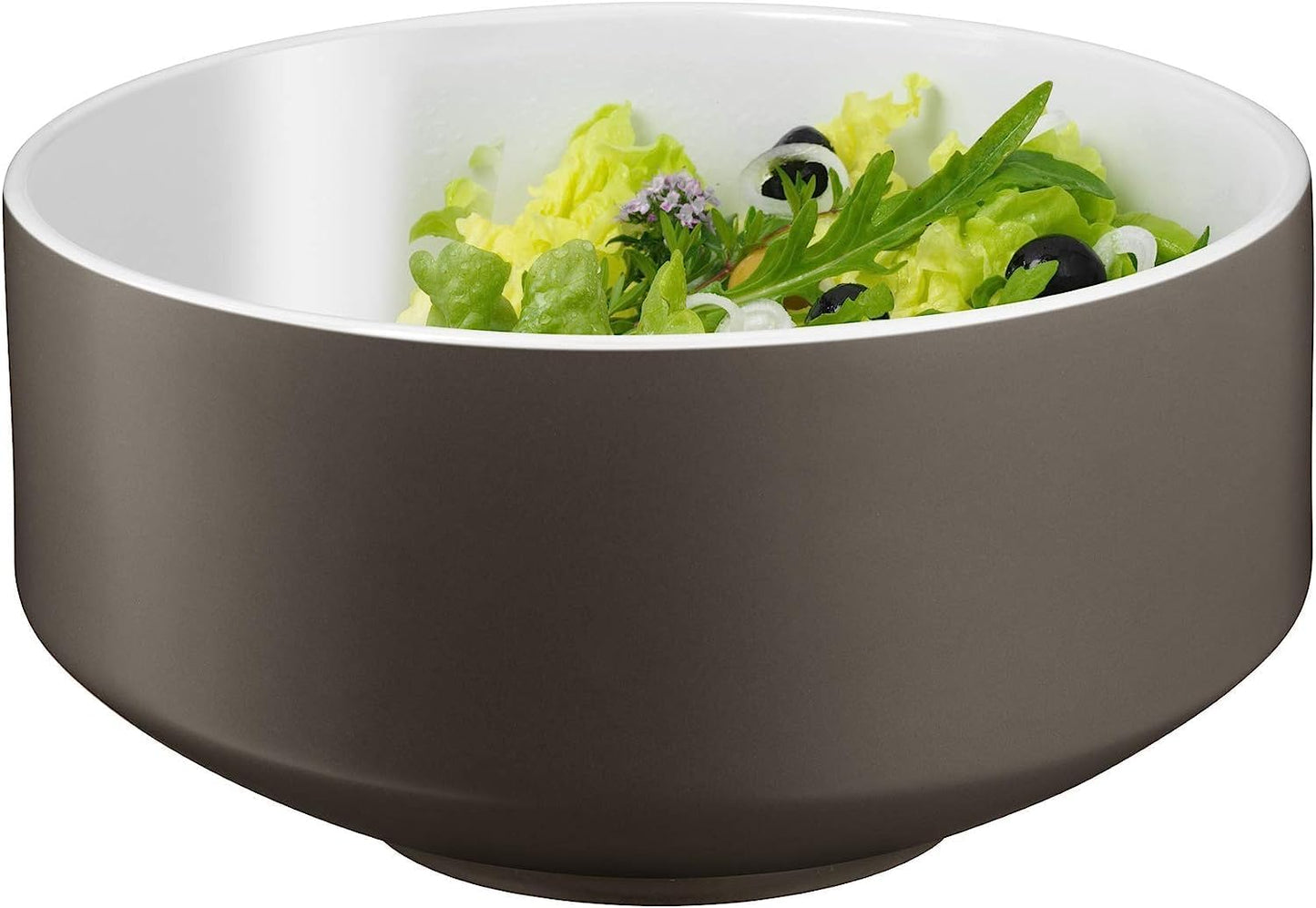 Salatschüssel-Set mit Salatbesteck, Salatschüssel 32 cm