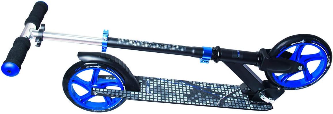 Scooter, schwarz-blau