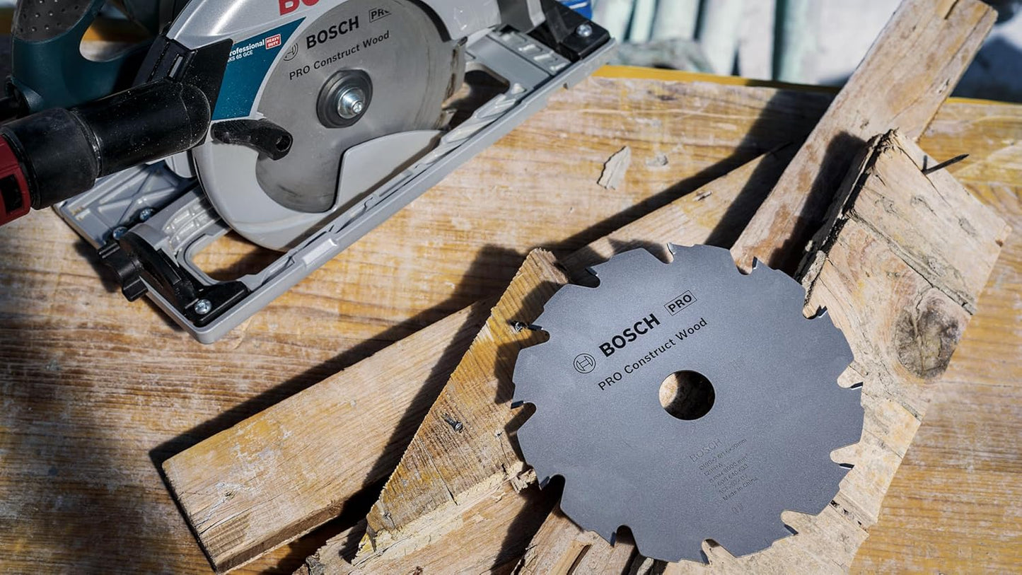 PRO Construction Kreissägeblatt für Bauholz (180 mm), 180 x 2.6/1.6 x 30 mm