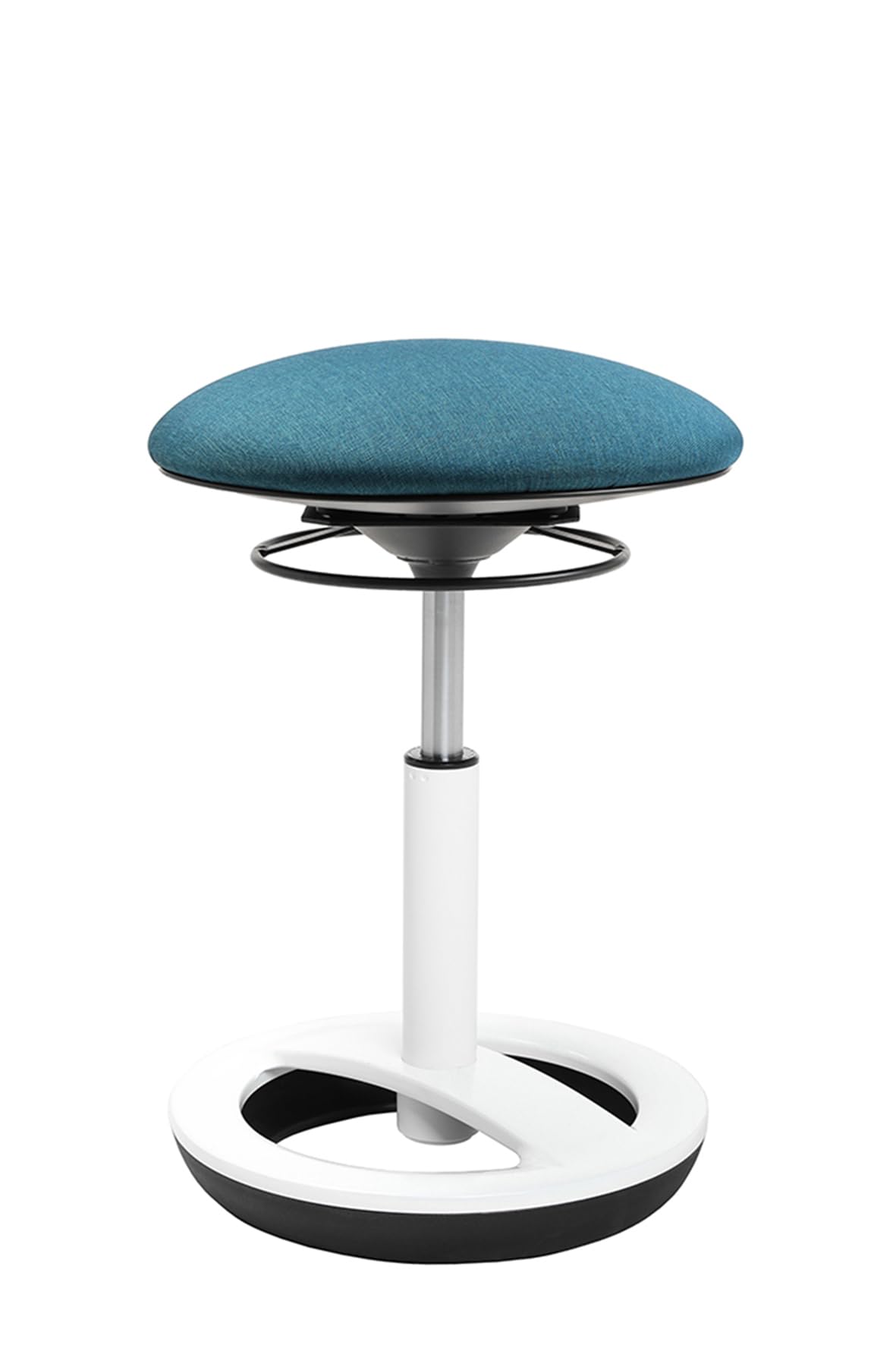 Ergonomischer Bürohocker Sitness Bob, Petrol Webstoff Einheitsgrösse