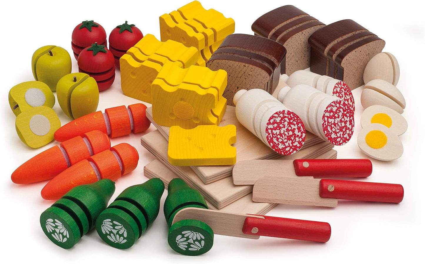 Lernbox Schneideset aus Holz