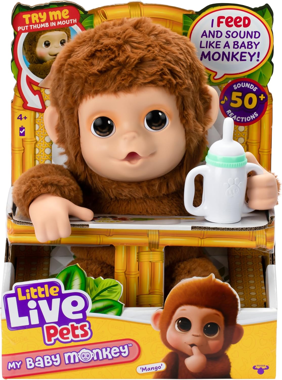 My Baby Monkey Interaktiver Spielzeugaffe