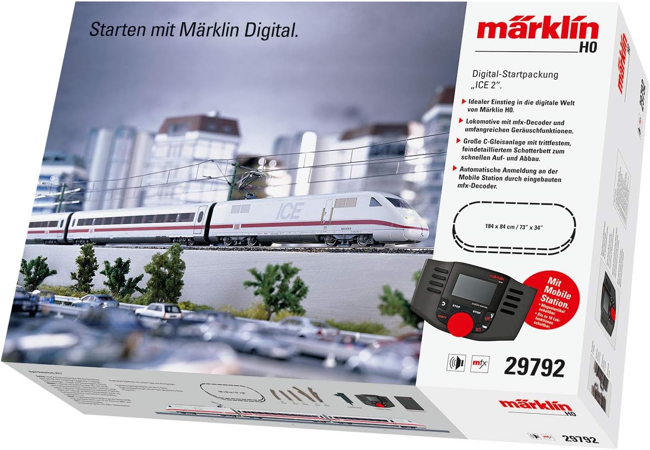 Digital-Startpackung ICE 2 Modelleisenbahn H0, Single