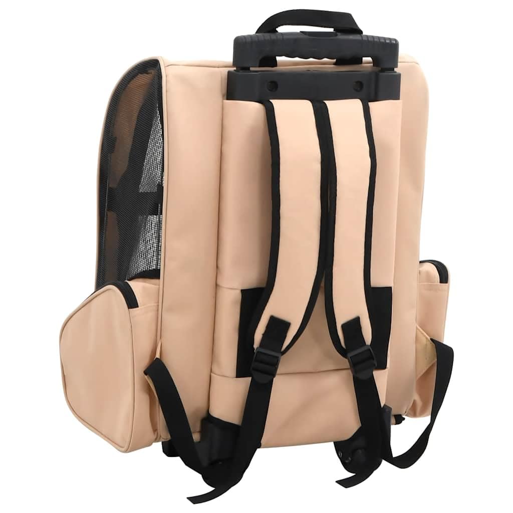 Faltbarer 3in1 Hundetrolley Amélie, Beige
