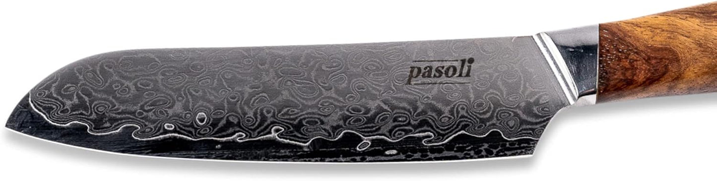 Damast Santoku-Messer