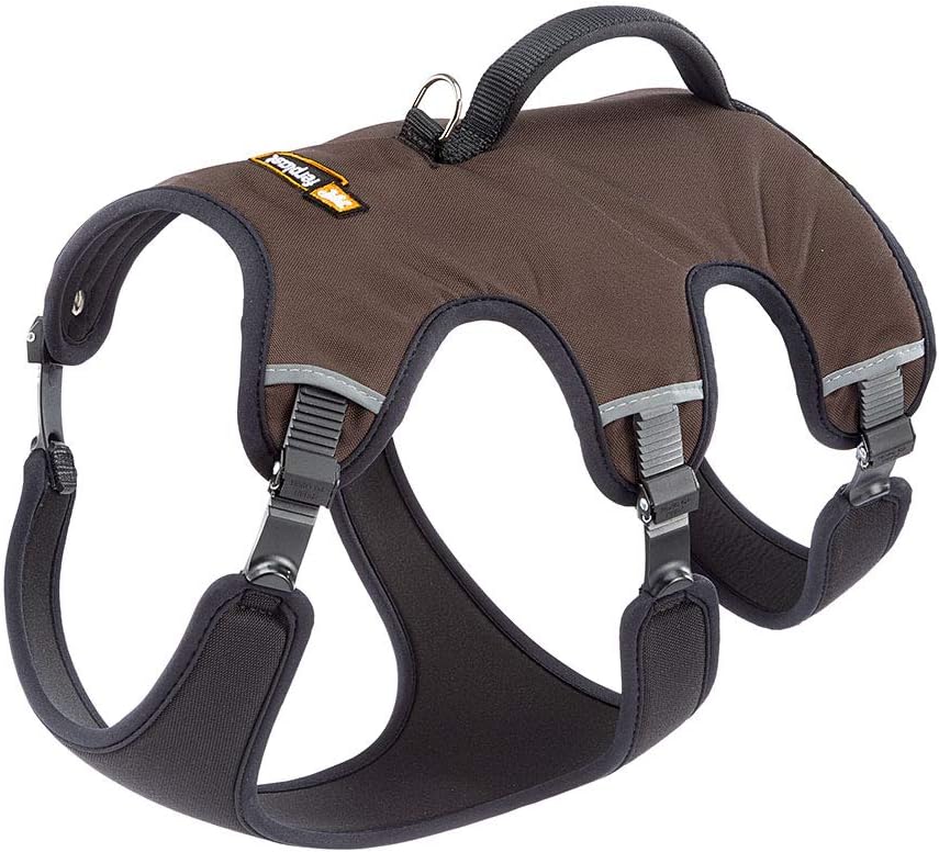 Hundegeschirr Ergotrekking, Braun Medium