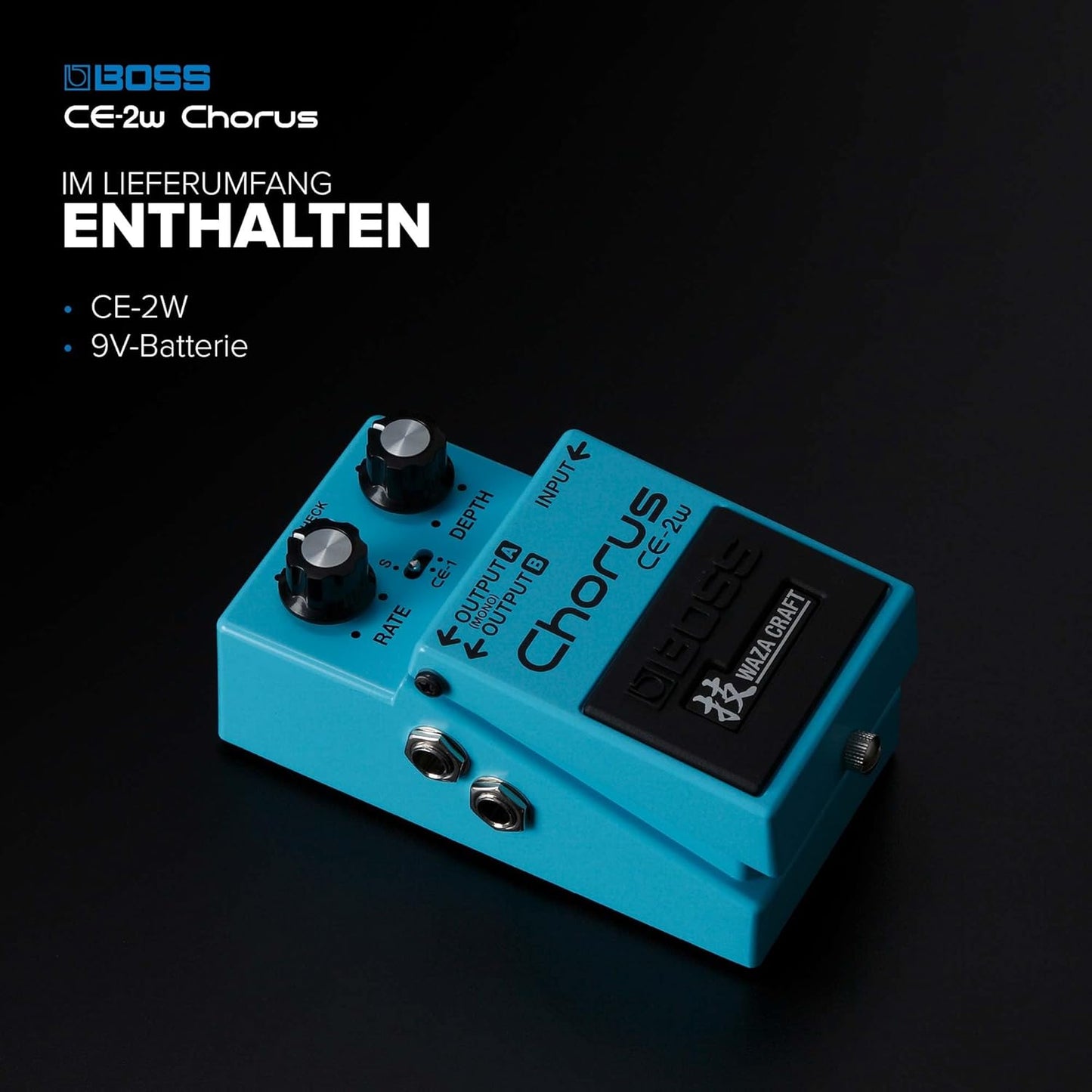 Effektpedal CE-2W Chorus