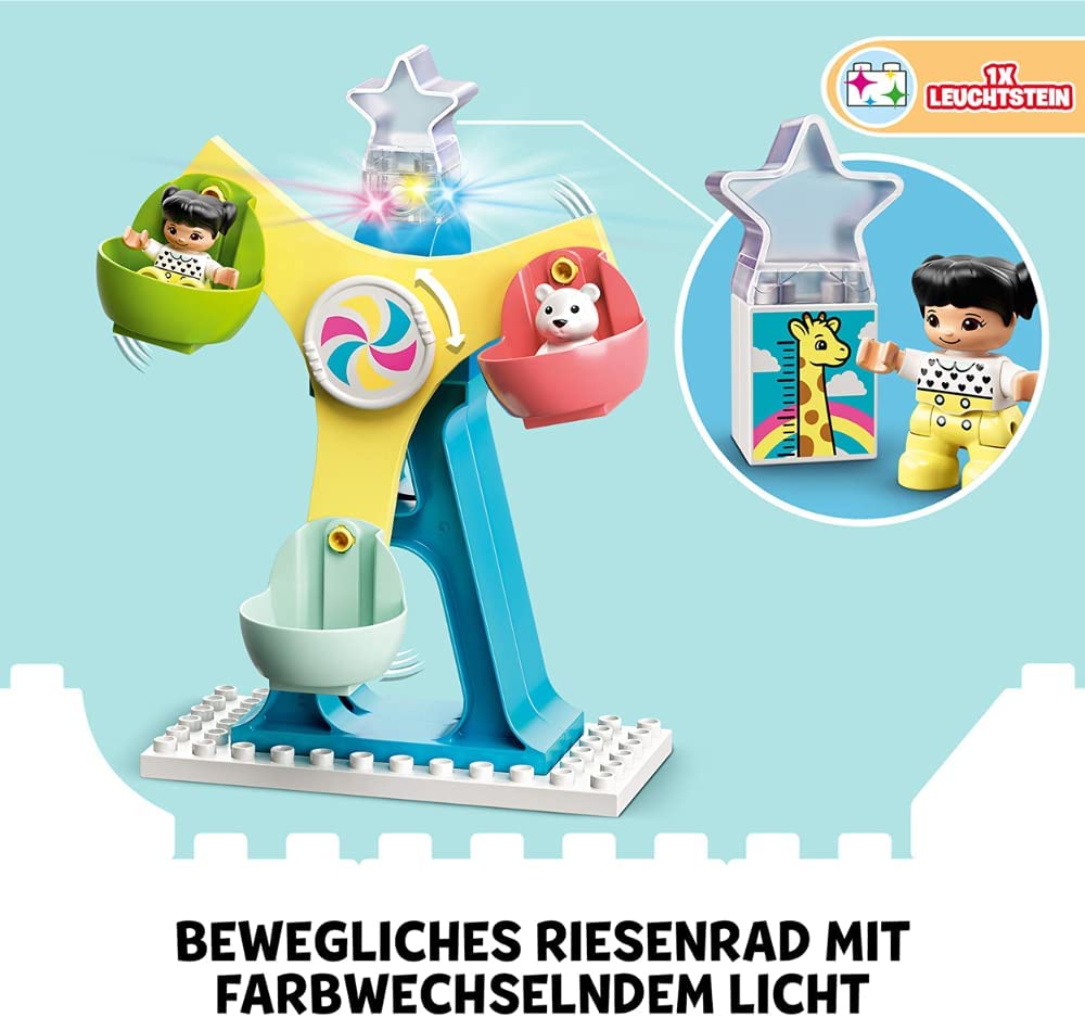 10956 DUPLO Erlebnispark, Konstruktionsspielzeug, Standard Verpackung Single