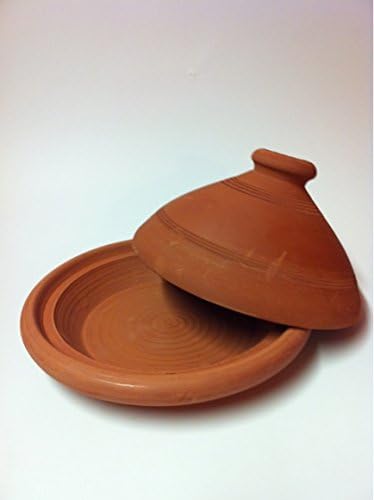 Marokkanischer Tajine-Topf inkl. Kochbuch, Ø 30cm, für 4-5 Personen