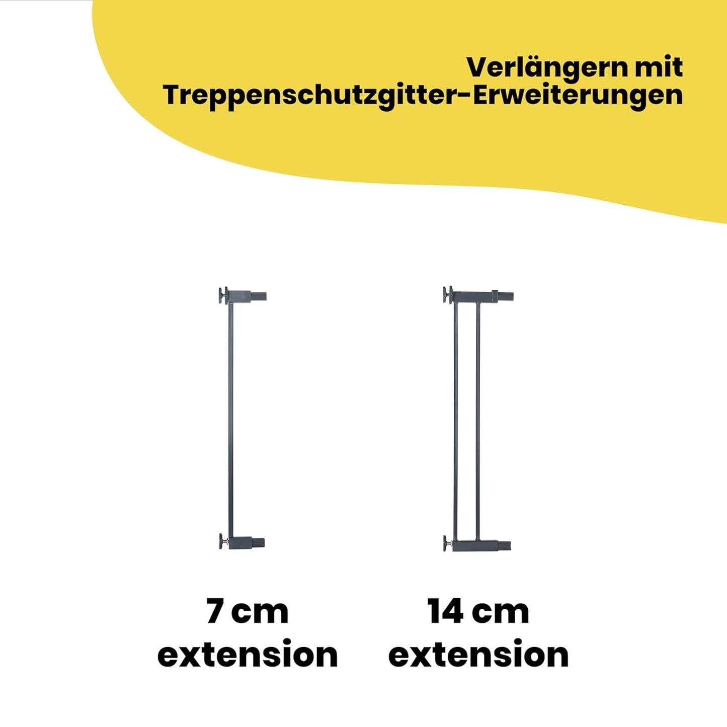 Treppenschutzgitter Easy Close (73-108 cm), Holz-effekt Easy Close Wood