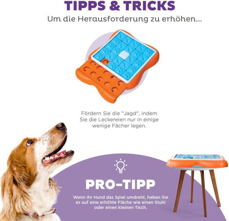 Challenge Slider Hundespielzeug-Puzzle, Challenge Slider Level 3 (Fortgeschritten)