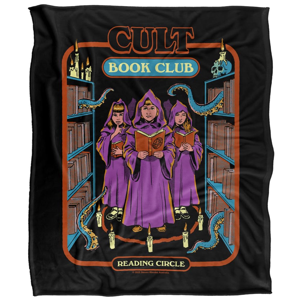 Kuscheldecke Cult Book Club, 50x60