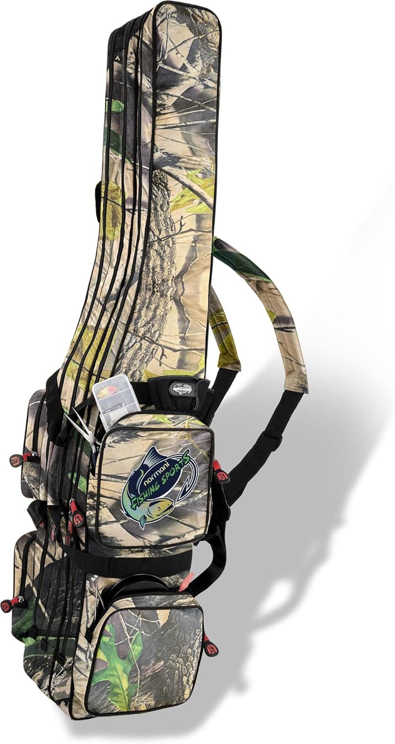 Allround Rutentasche, Green-Camo 150 cm