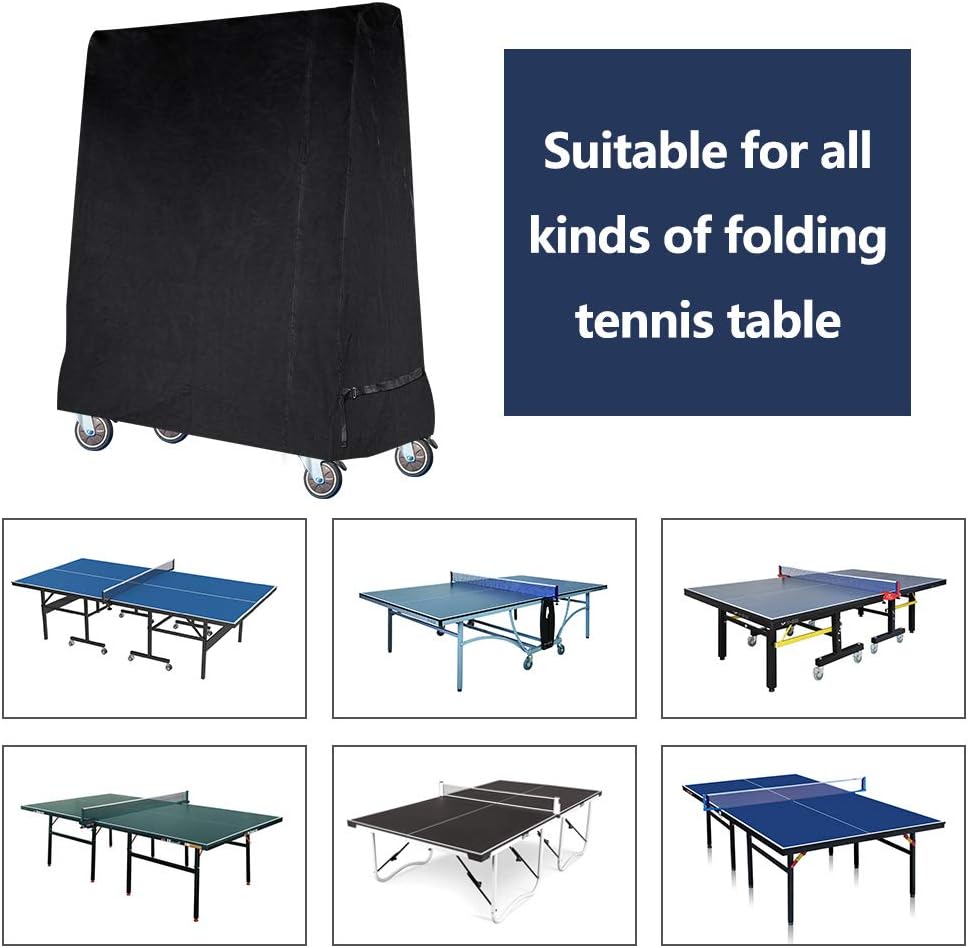 Wasserdichte Tischtennisplatten Abdeckung (185 × 70 × 165 cm)