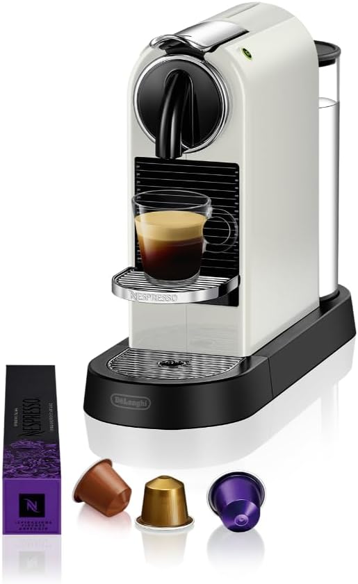 EN167.W Citiz Kaffeekapselmaschine mit Energiesparfunktion, Citiz / Weiss