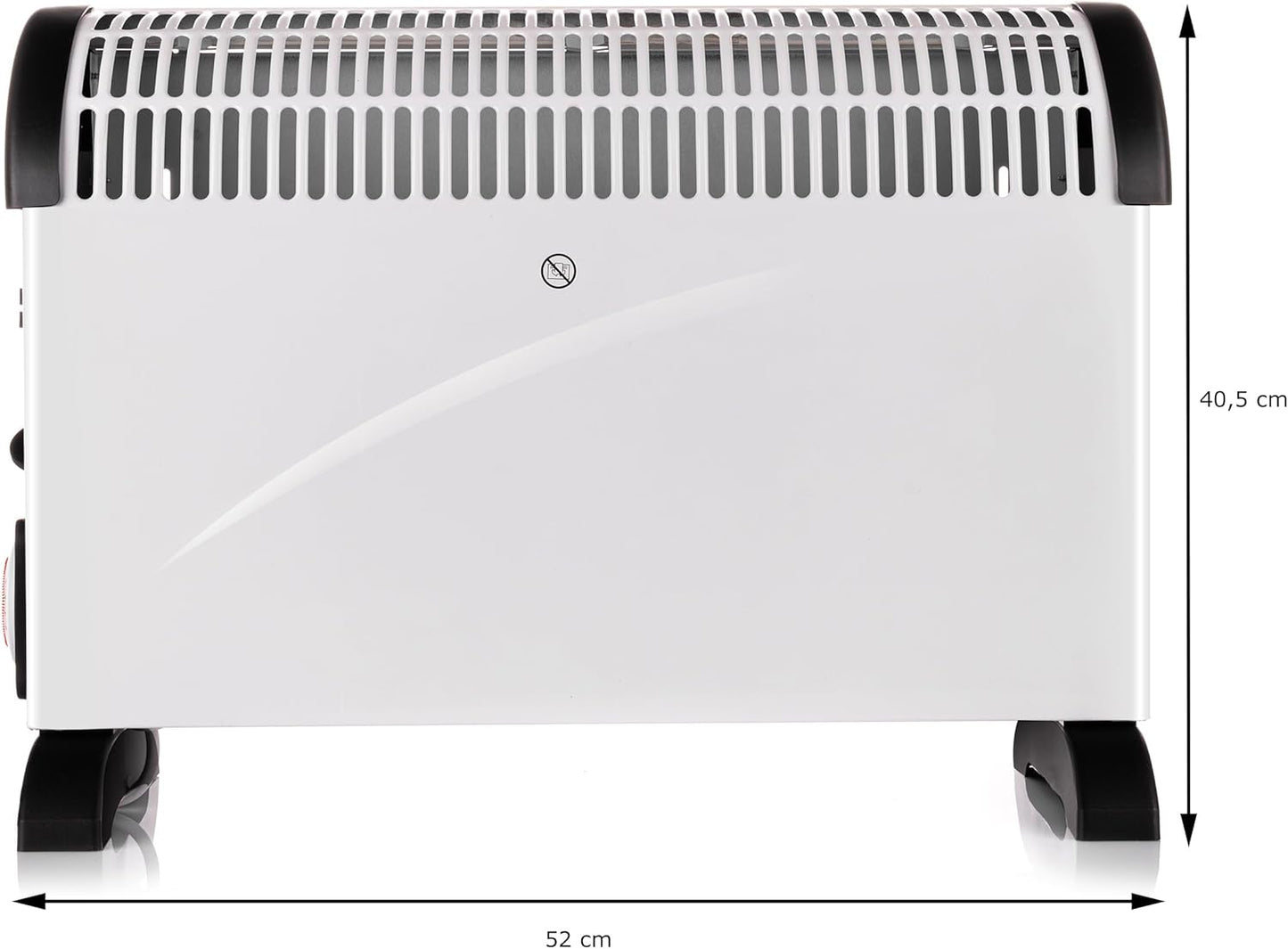 Konvektorheizung LHOHC-2013A mit Thermostat