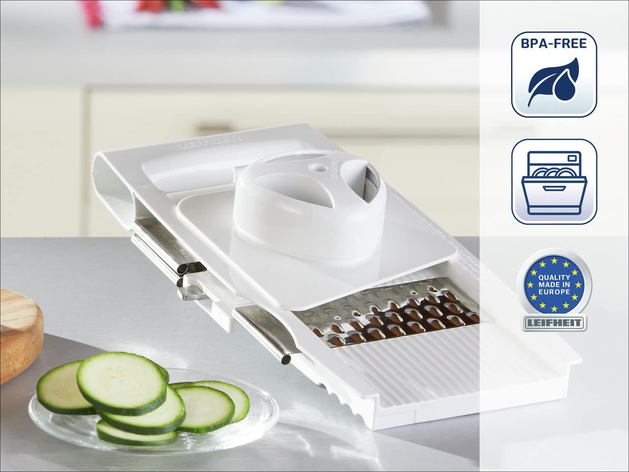 ComfortLine Allzweckreibe mit 5 Einsätzen, Allzweckreibe 4+1