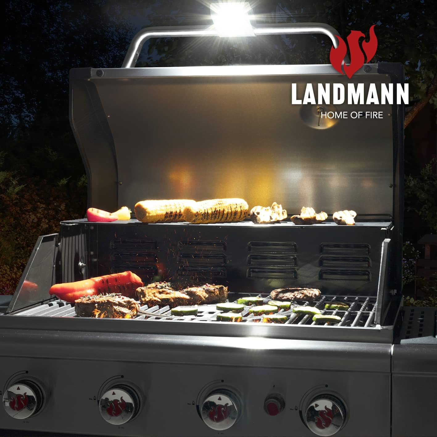 Magnetische Grilllampe mit LED-Technologie