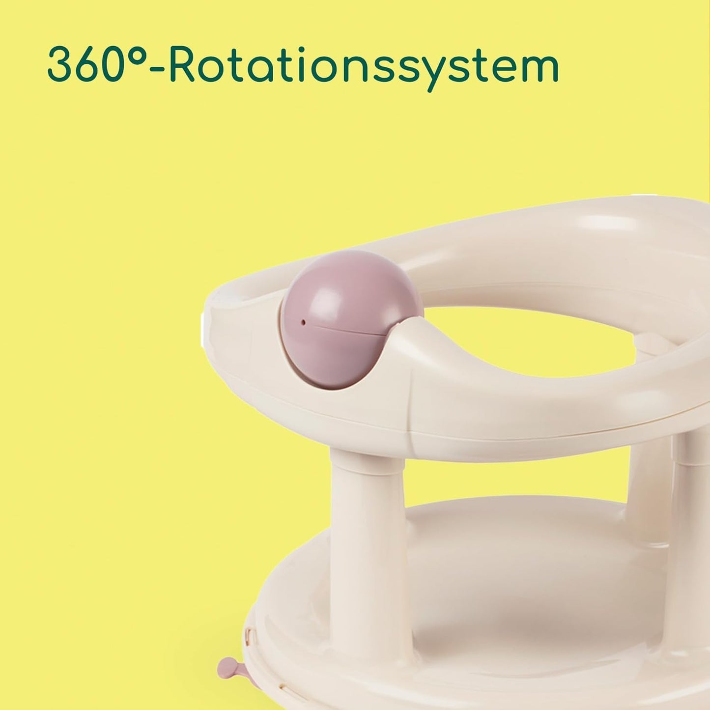 Drehbarer Badewannensitz, Drehbarer Badewannensitz Beige